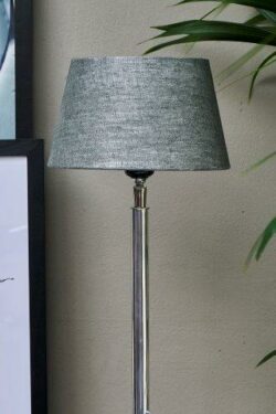 Loveable Linen Lampshade grey 15x20