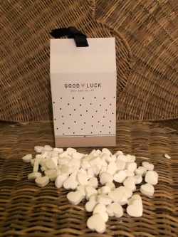 Bastion gift bag heart peppermints"Good Luck