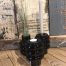 Multiple Candle Holder Vase black