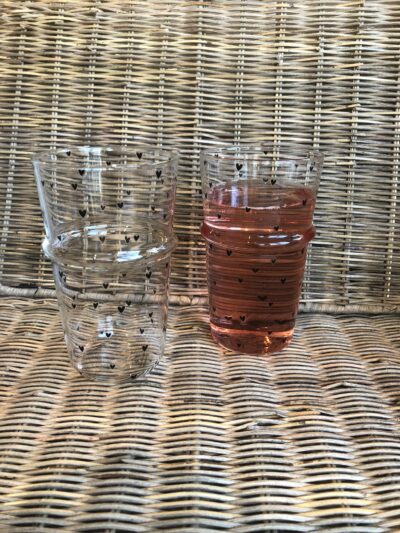 Bastion Tumbler Latte 14x8.5 Hearts