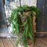 Kunstplant green fern hanging spray