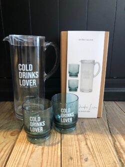 Cold Drinks Lover Jug & Glasses Set