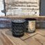 RM Logo Votive silver black