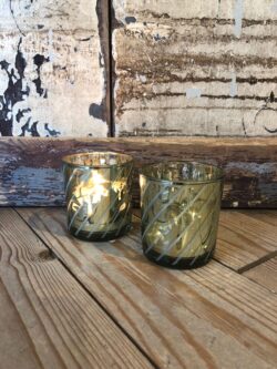 RM Palm Tree Votive green