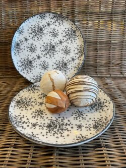 Bastion Dessert plate 19cm white/flower