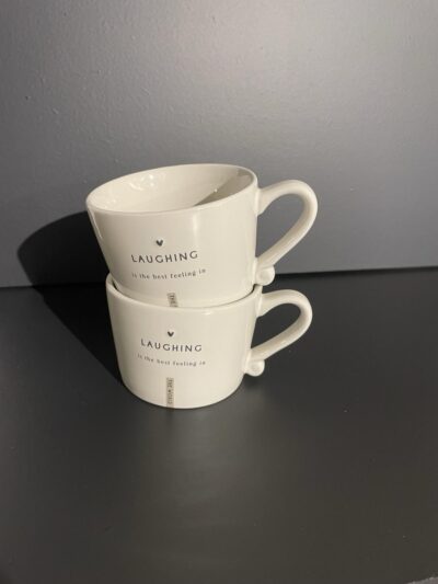 Bastion Cup small white Laughing 8,5x7x6