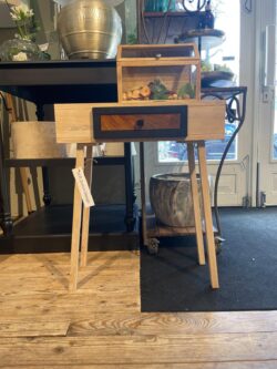H.P. Site table blank smal rechte poot 1l -10-