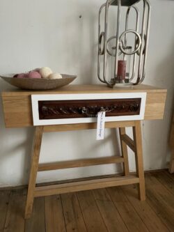 H.P. Site table blank/bruin 1 gr la eiken -14-