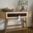 H.P. Site table blank/bruin 1 gr la eiken -14-