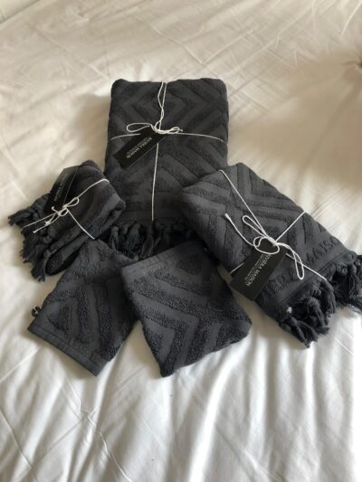 RM Chic Wash Cloth anthracite